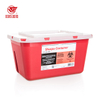 النفايات الحادة الحاوية الأحمر 1QT 2QT 5QT 1GAL 2GAL 6GAL