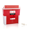 النفايات الحادة الحاوية الأحمر 1QT 2QT 5QT 1GAL 2GAL 6GAL