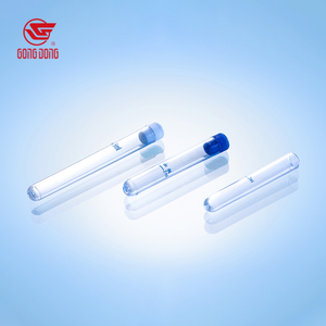 Test Tube 12*60mm 12*75mm 13*100mm مع التخرج